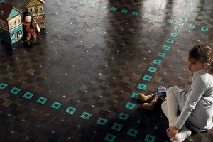 parquet in glitter glam